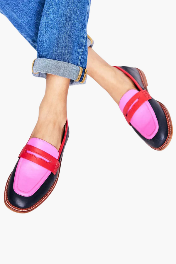 LUNESSA™ | CZARNE MOKASYNY